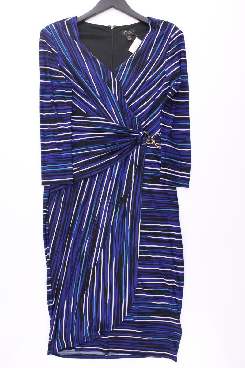 Thalia Sodi Kleid Gr. M gestreift 3/4 Ärmel blau aus Polyester