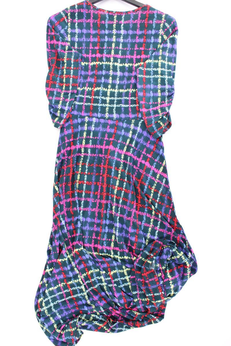 Monnari Maxikleid Gr. 40 mit Gürtel 3/4 Ärmel mehrfarbig aus Polyester