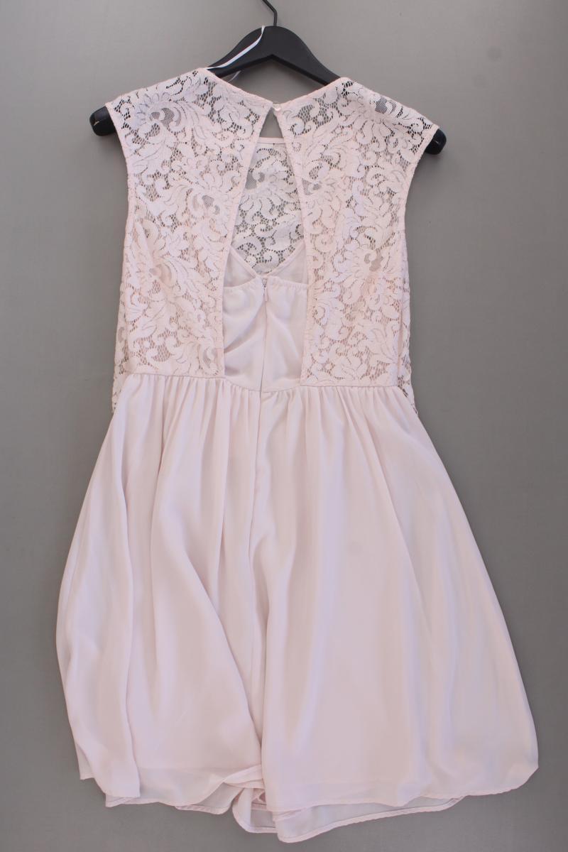 Vila Chiffonkleid Gr. 36 Ärmellos rosa aus Polyester