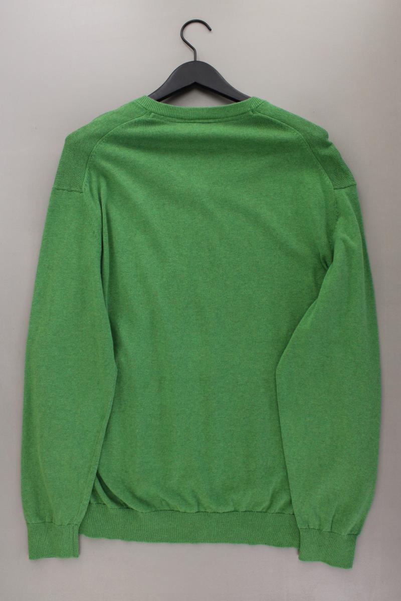 Otto Kern Feinstrickpullover für Herren Gr. XXL grün aus Baumwolle