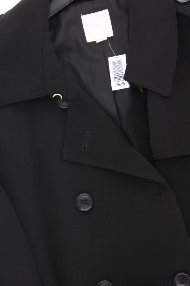 H&M Trenchcoat Gr. 48 schwarz