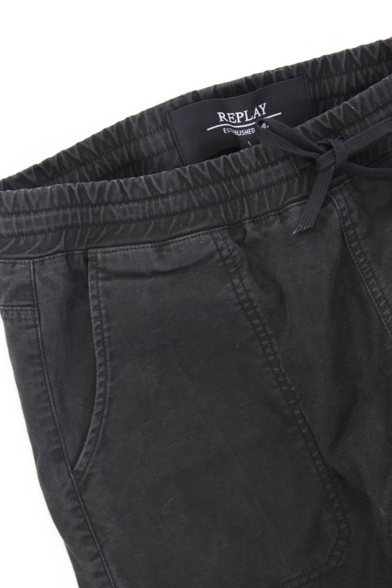 Replay Baggy Pants für Herren Gr. W33 grau