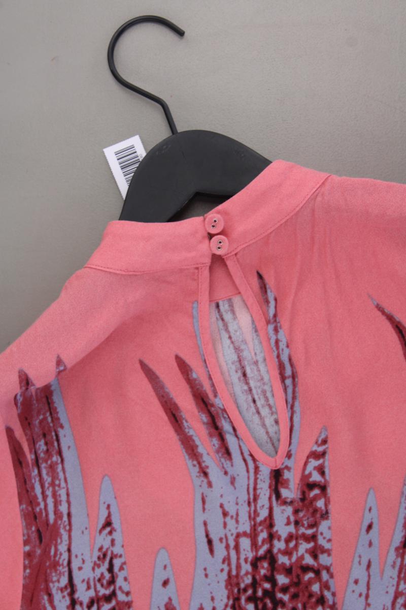 Saint Tropez Kurzarmbluse Gr. M rosa aus Viskose