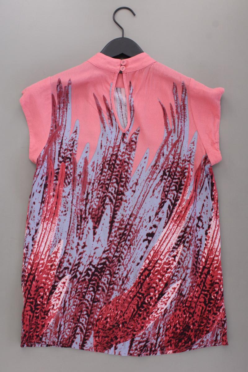 Saint Tropez Kurzarmbluse Gr. M rosa aus Viskose