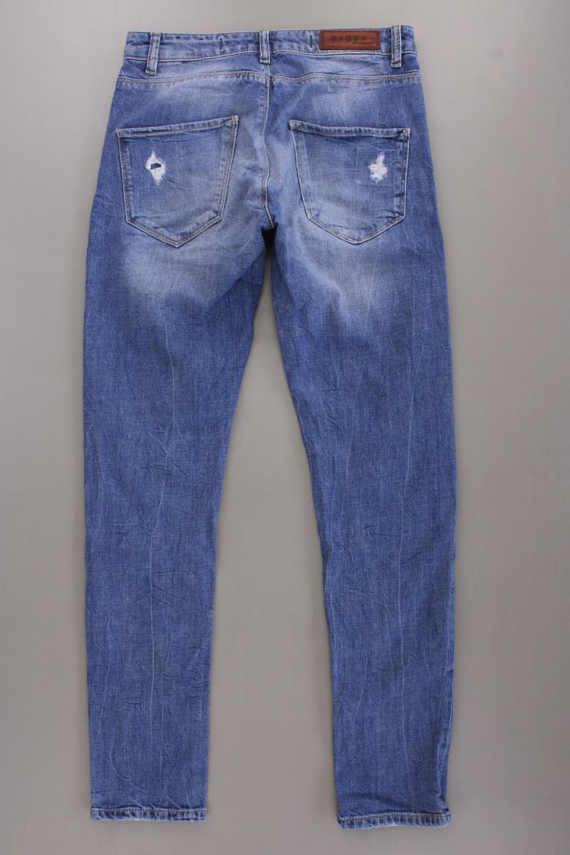 Gabba Straight Jeans für Herren Gr. W30/L32 Modell Rey blau aus Baumwolle