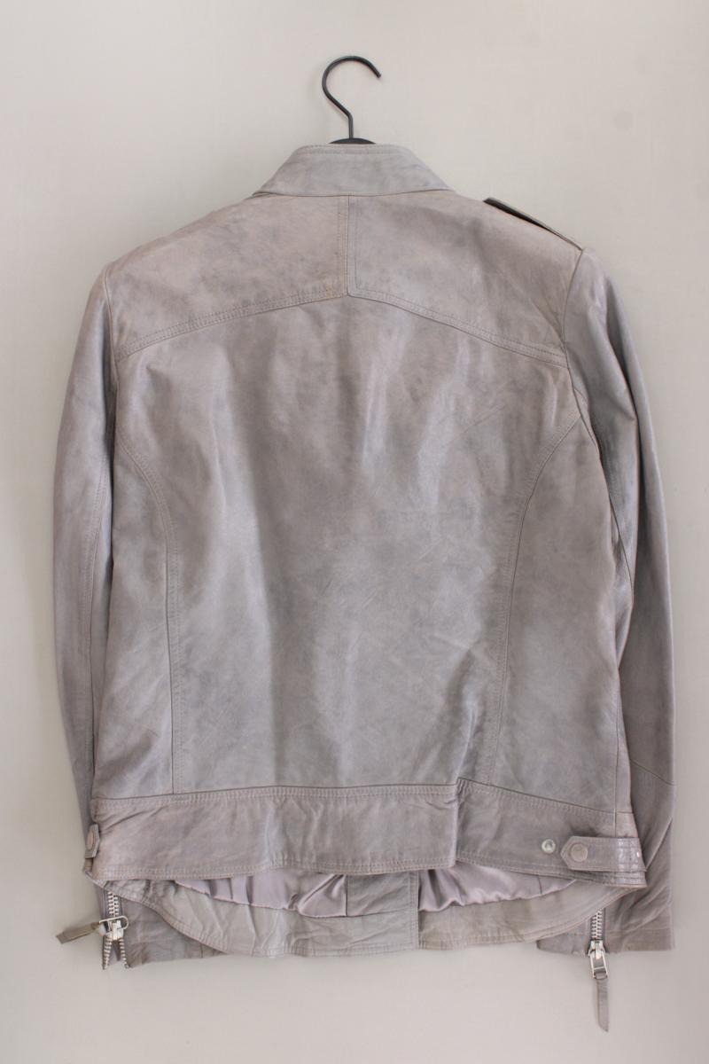 C&A Lederjacke Gr. 46 grau