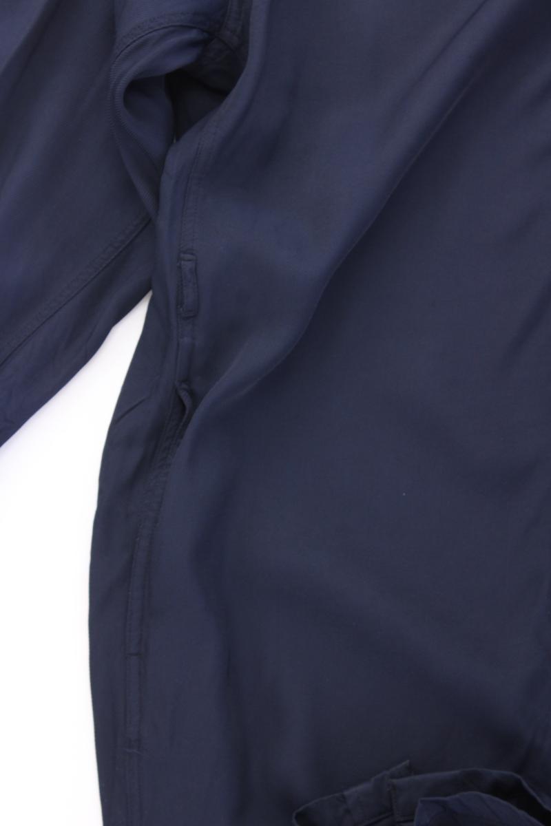 Uniqlo Midikleid Gr. S 3/4 Ärmel blau aus Viskose