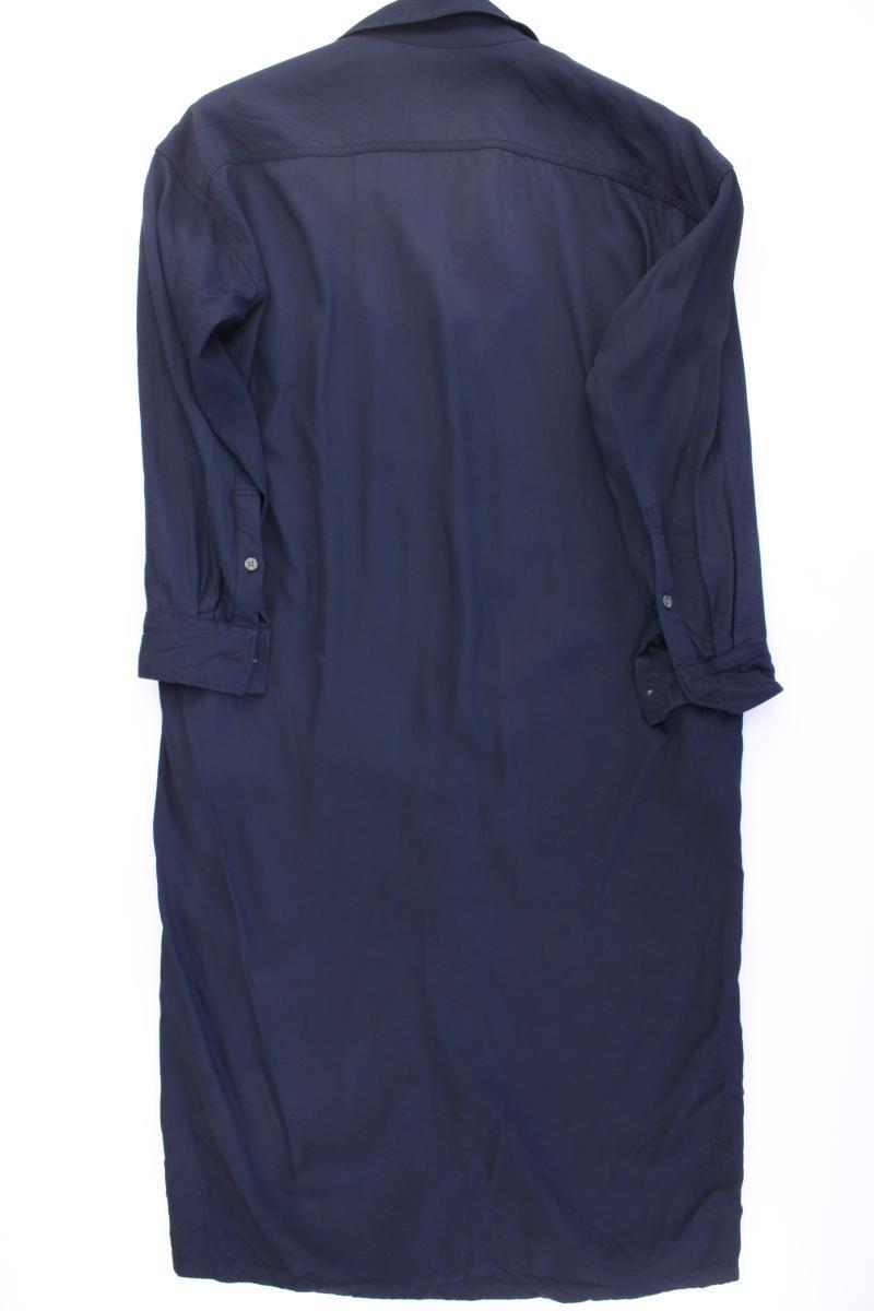Uniqlo Midikleid Gr. S 3/4 Ärmel blau aus Viskose