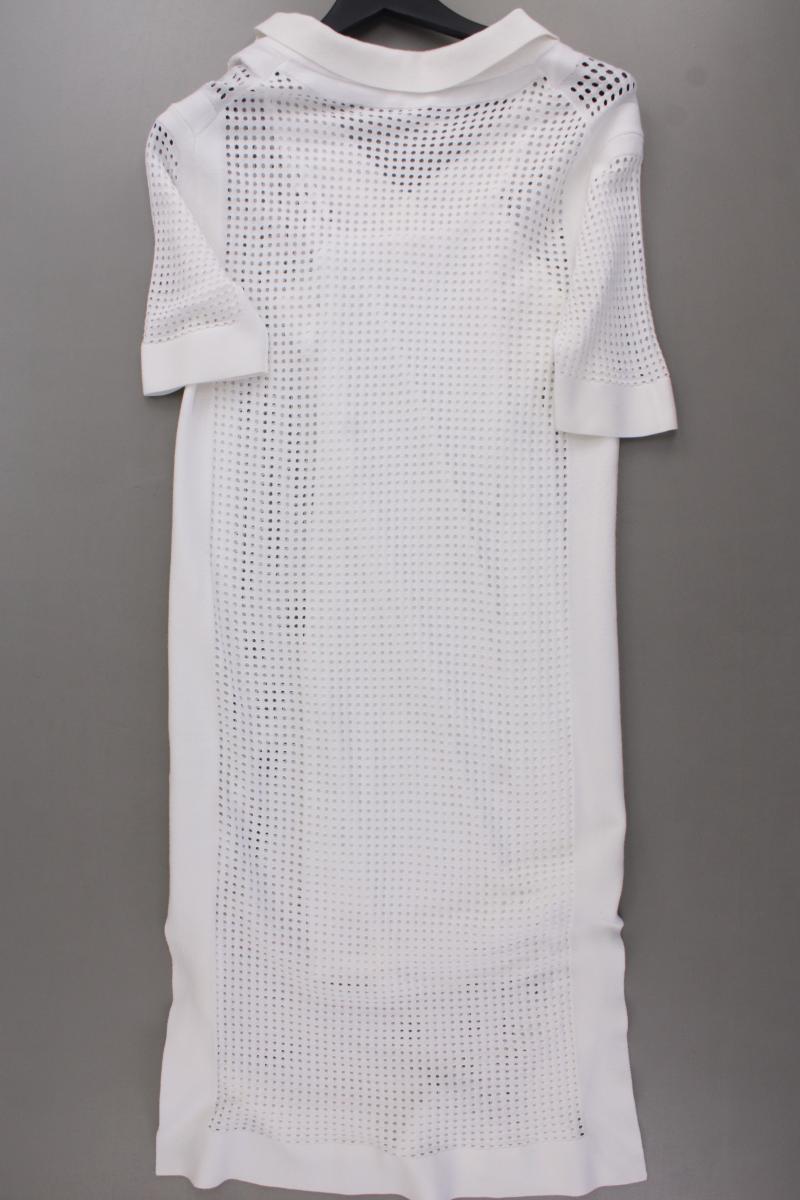 s.Oliver Kurzarmkleid Gr. 36 creme aus Polyester