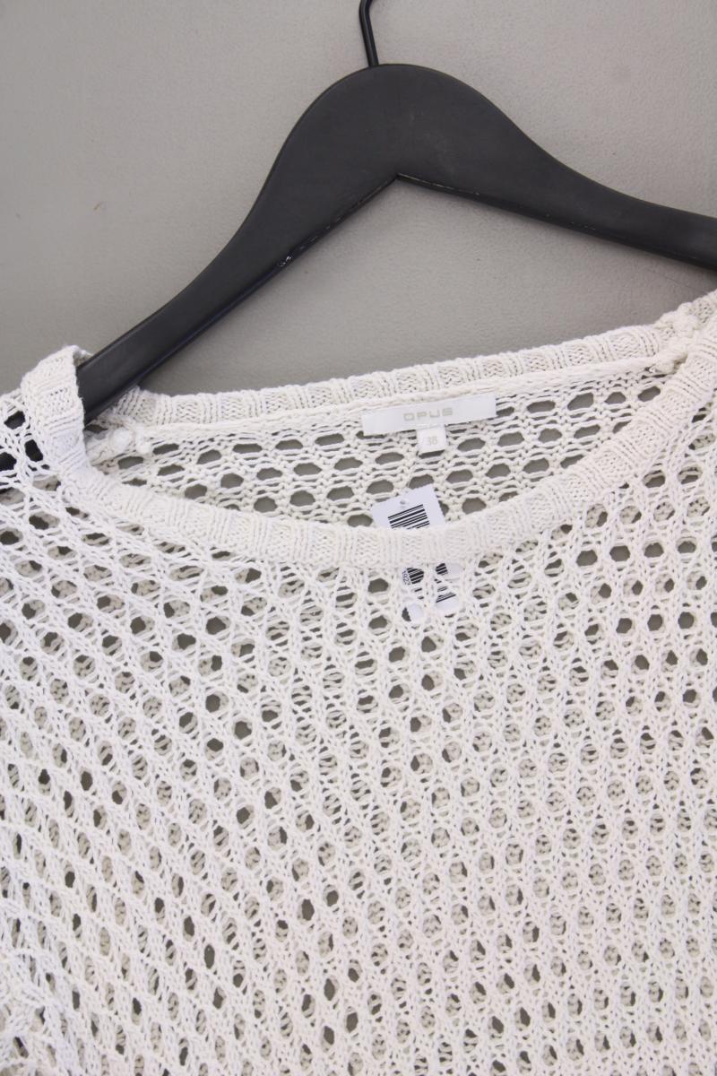 Opus Pullover Modell Peira Gr. 38 creme aus Baumwolle