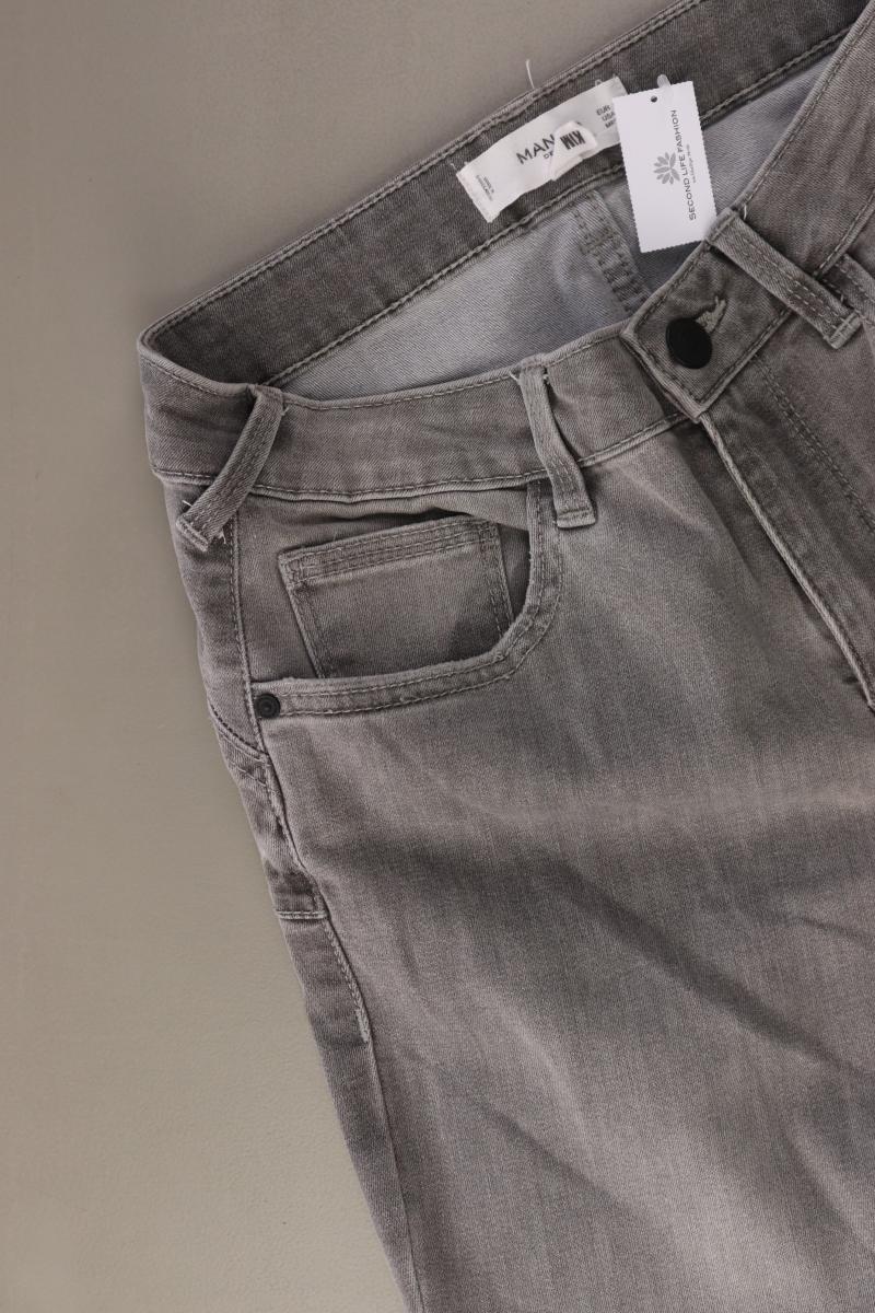 Mango Skinny Jeans Gr. 36 grau