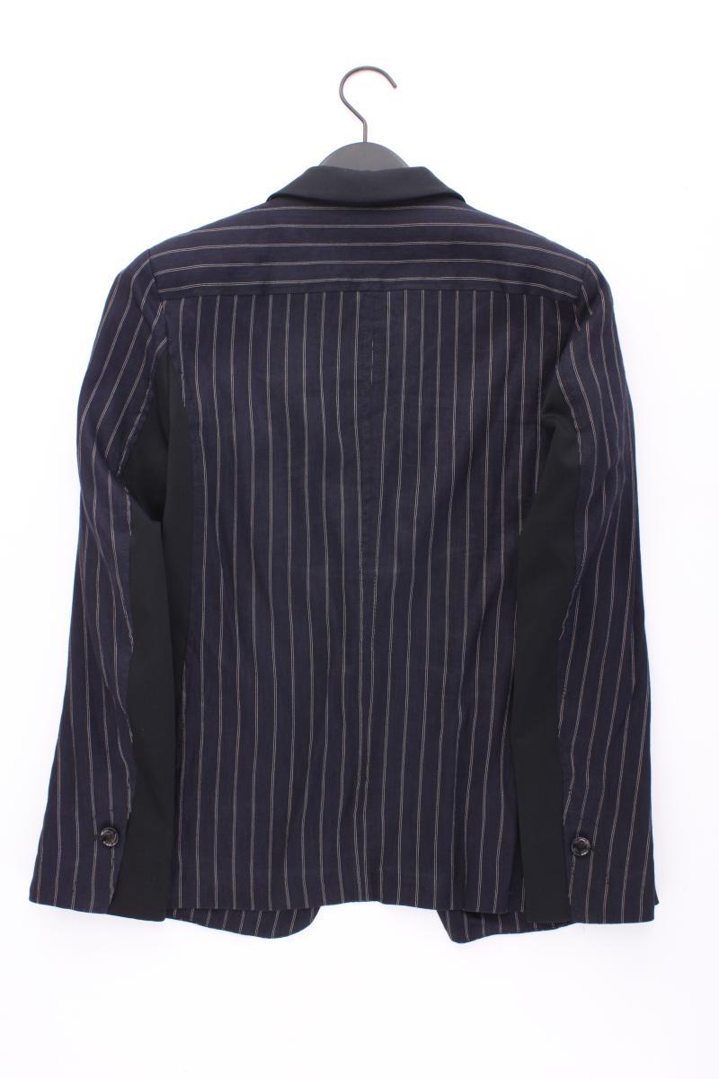 Marc Cain Leinenblazer Gr. 38 gestreift blau