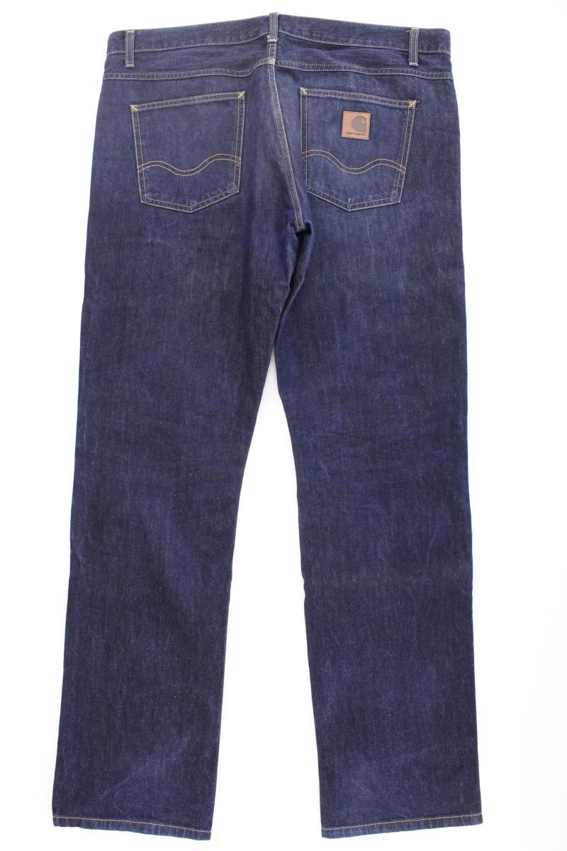 Carhartt Straight Jeans für Herren Gr. W36/L34 Modell Western Pant blau