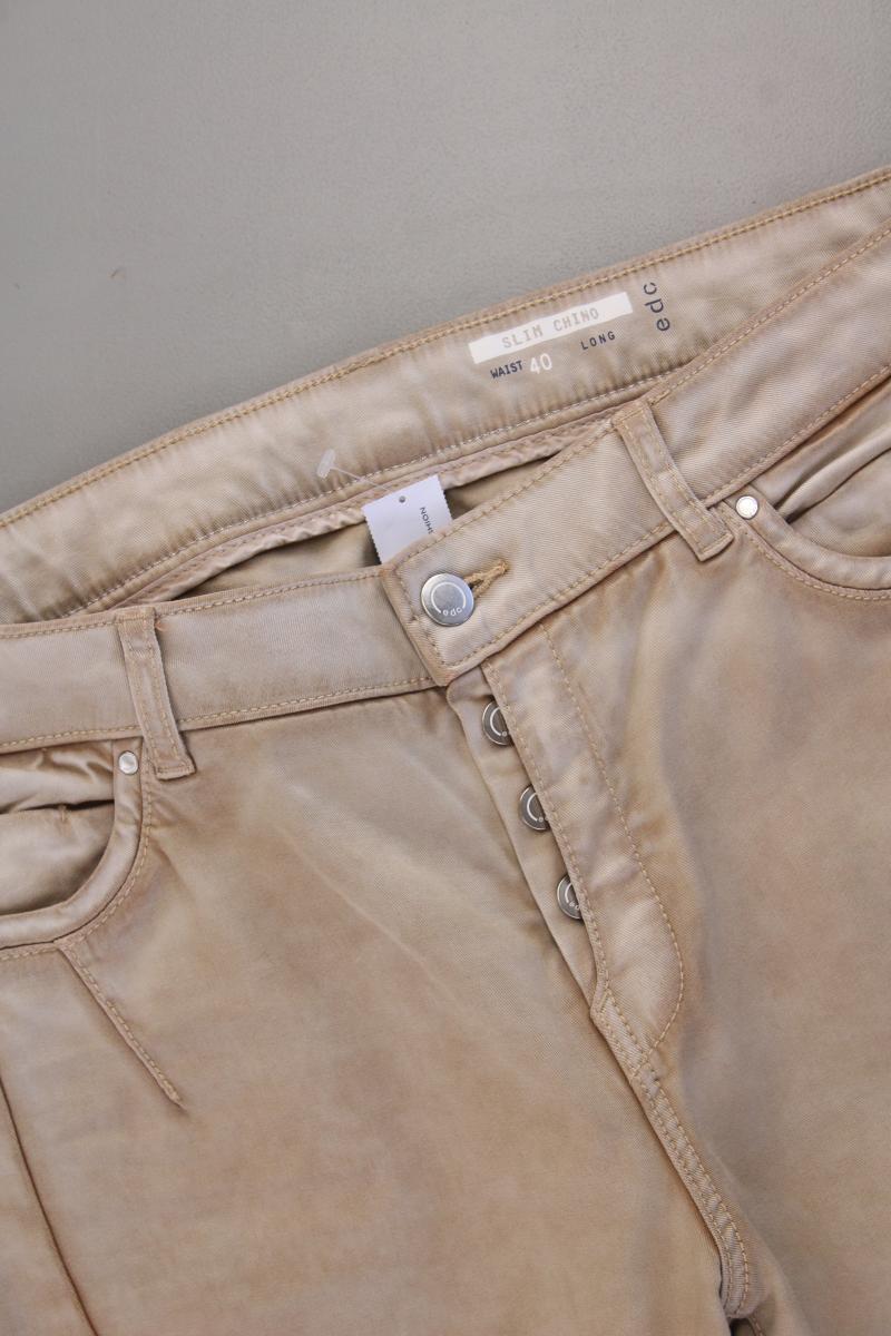 edc by Esprit Hose Gr. 40 neuwertig braun