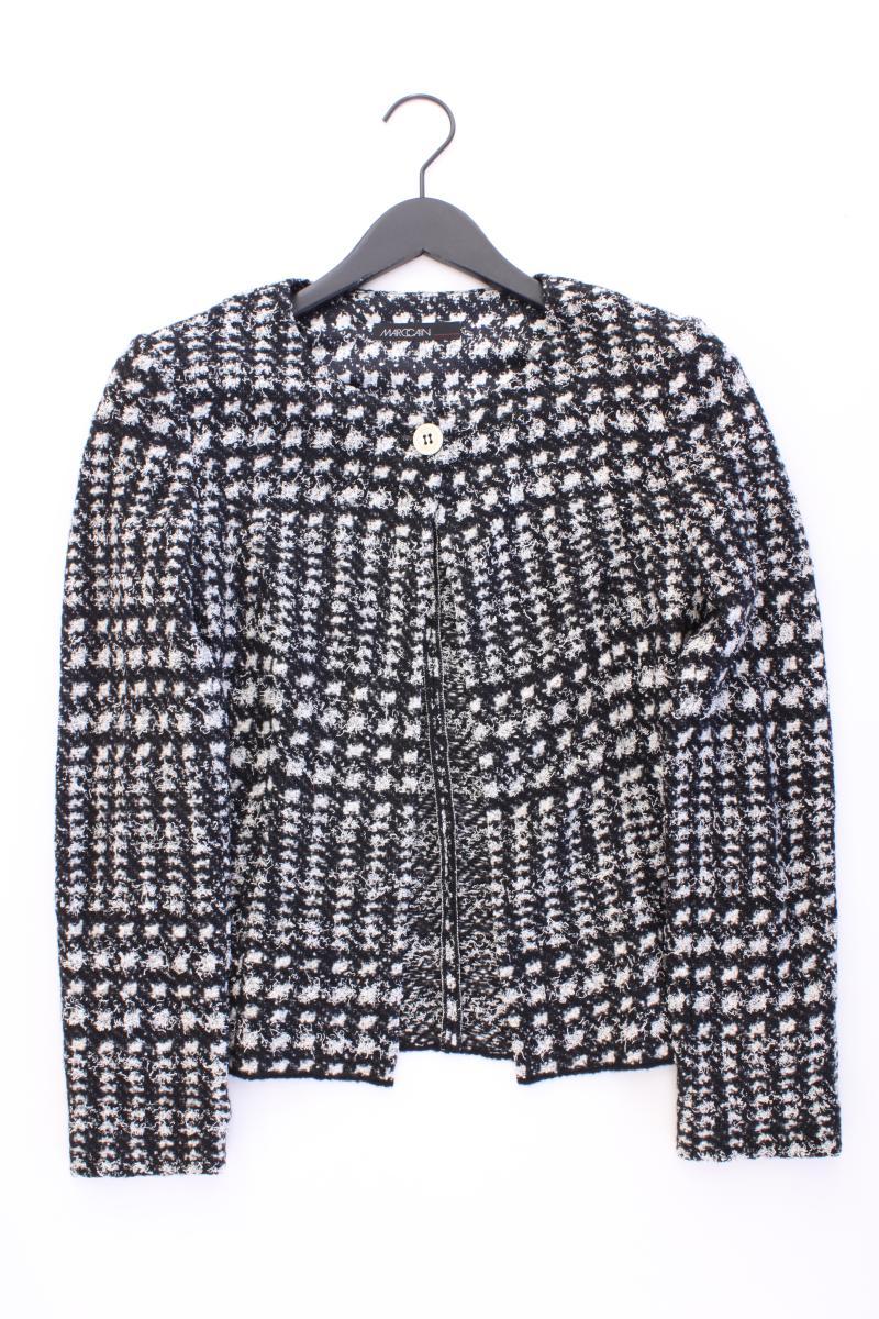 Marc Cain Strickjacke mit Wolle Gr. 36 Langarm grau