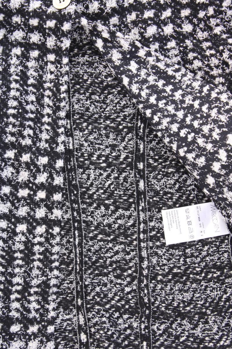 Marc Cain Strickjacke mit Wolle Gr. 36 Langarm grau