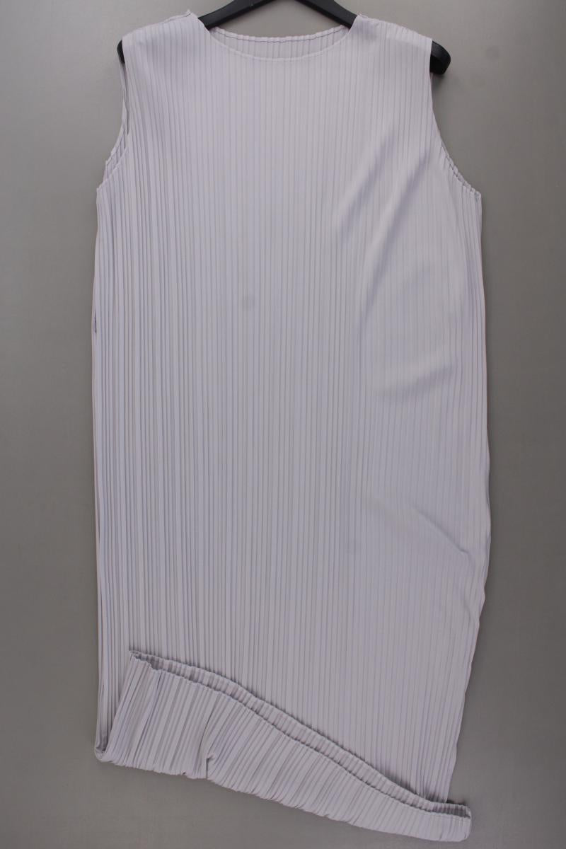 Uniqlo Midikleid Gr. L Ärmellos grau aus Polyester