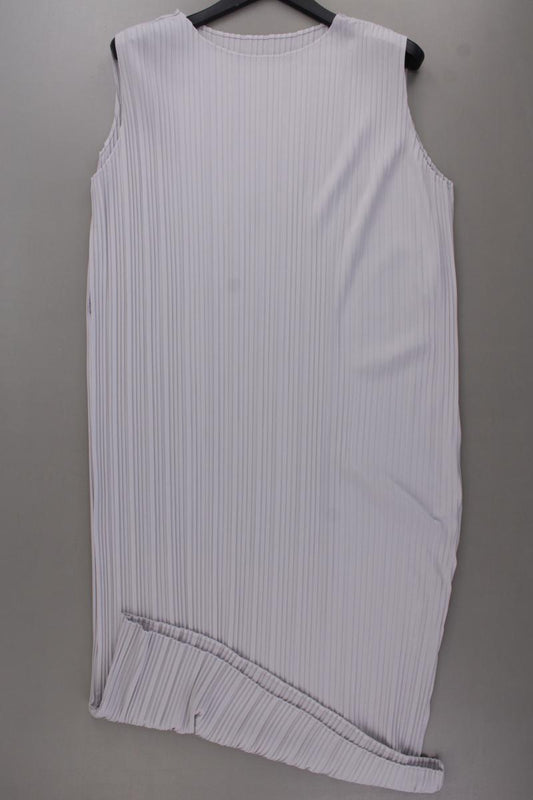 Uniqlo Midikleid Gr. L Ärmellos grau aus Polyester
