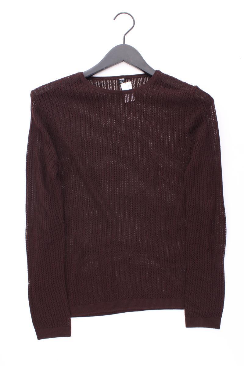 Uniqlo Feinstrickpullover Gr. M lila aus Polyacryl