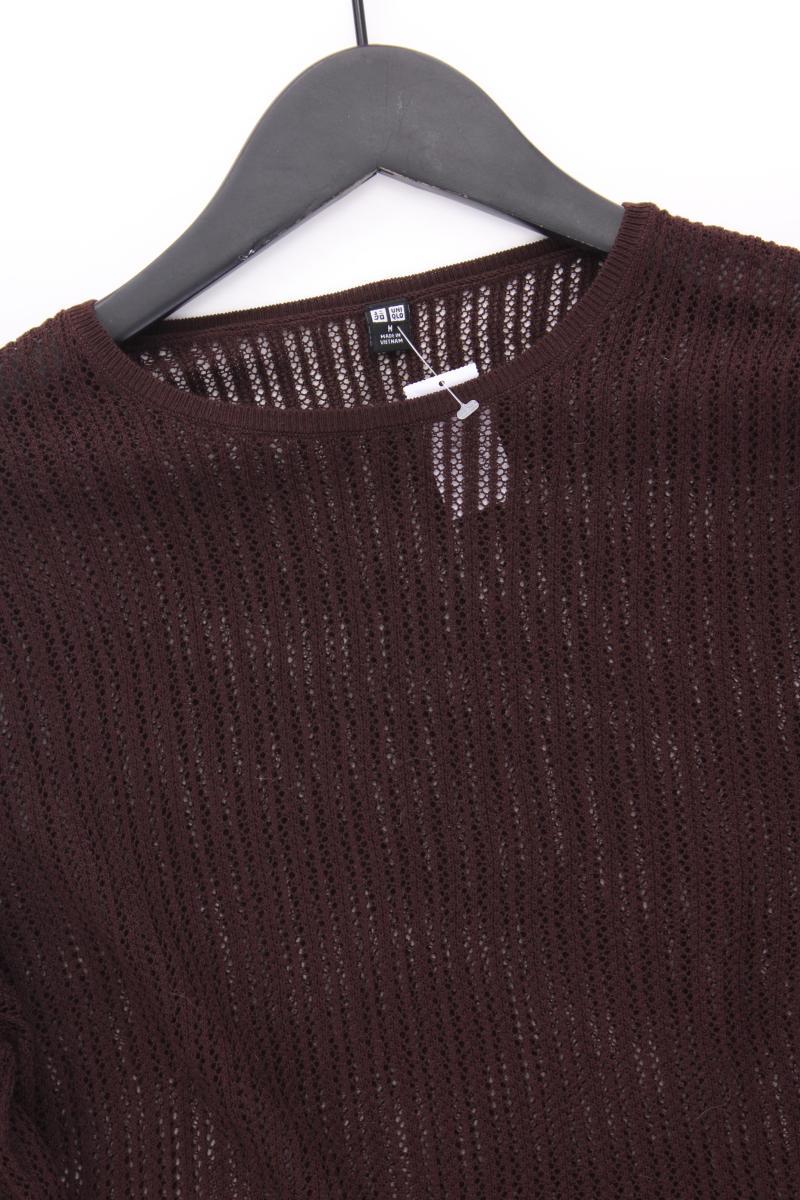 Uniqlo Feinstrickpullover Gr. M lila aus Polyacryl