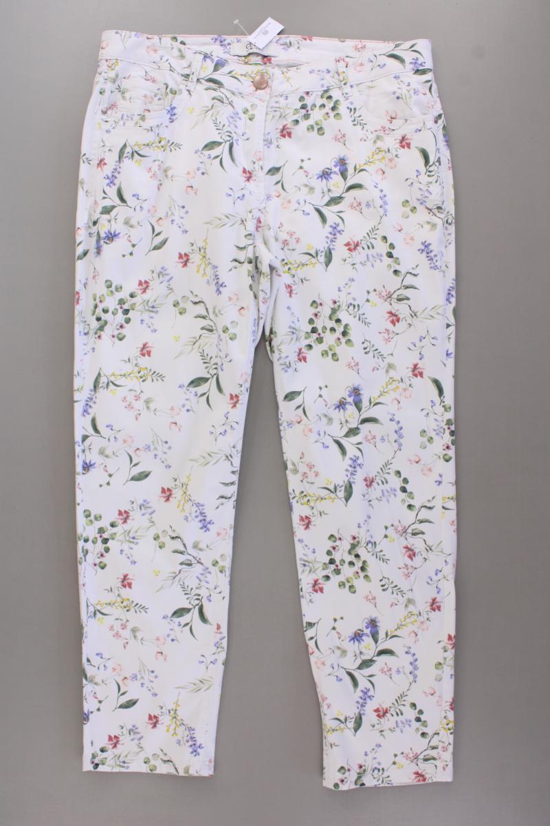 Cecil Hose Gr. W31 mit Blumenmuster mehrfarbig