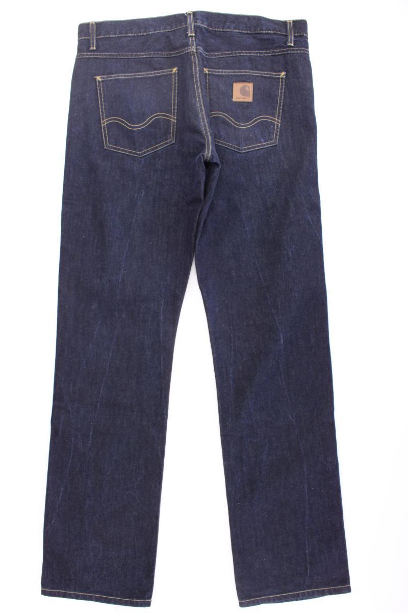 Carhartt Straight Jeans für Herren Gr. W34/L34 Modell Western Pant blau