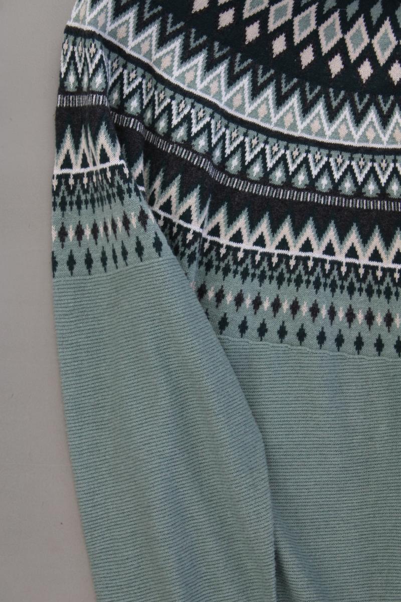 Esprit Feinstrickpullover Gr. XXL mit Faire-Isle-Muster grün