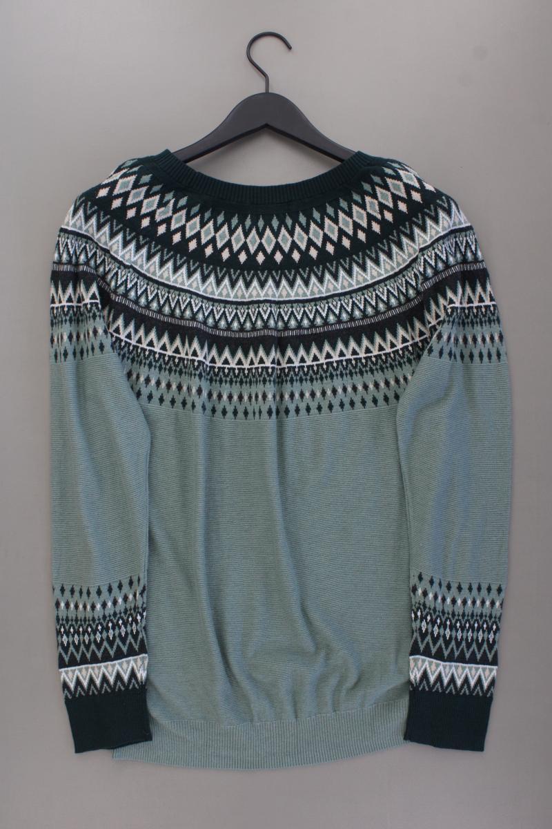 Esprit Feinstrickpullover Gr. XXL mit Faire-Isle-Muster grün