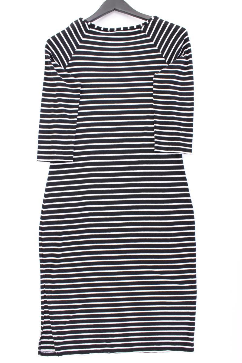 Liberty Stretchkleid Gr. L gestreift 3/4 Ärmel schwarz aus Viskose