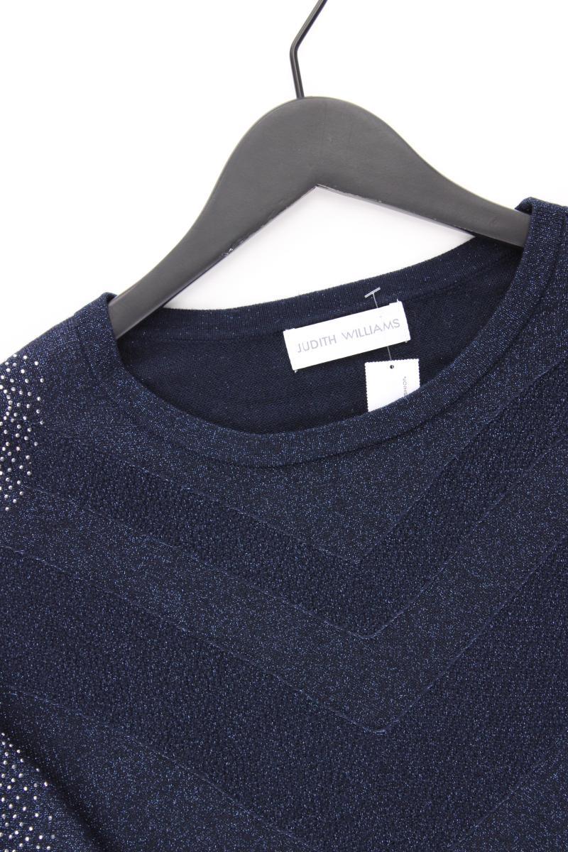 Judith Williams Feinstrickpullover Gr. 44 neuwertig blau aus Viskose