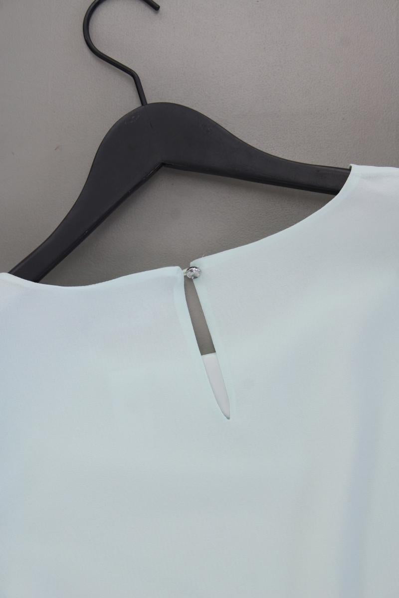 Esprit Chiffonbluse Gr. XXL neuwertig Ärmellos blau aus Polyester