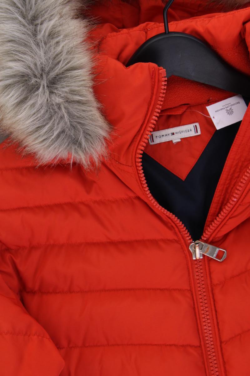 Tommy Hilfiger Kapuzenjacke Gr. XL orange aus Polyester