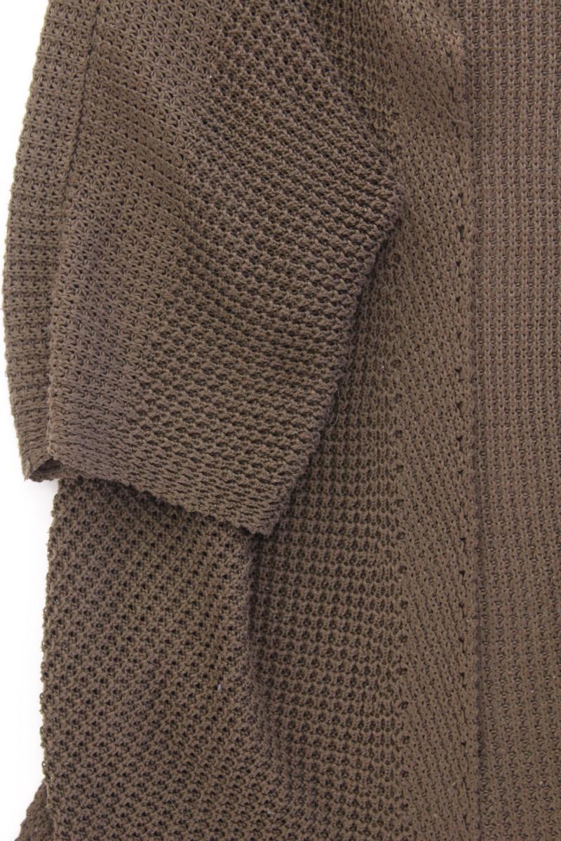Pull&Bear Strickjacke Gr. S 3/4 Ärmel braun