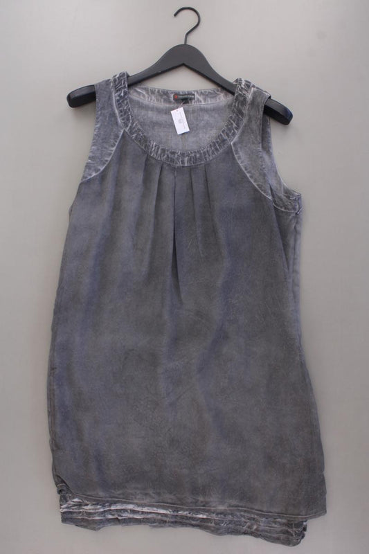 Street One Midikleid Gr. 40 Ärmellos grau aus Polyester
