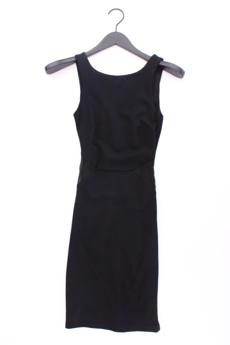 Zara Schlauchkleid Gr. S Ärmellos schwarz aus Viskose