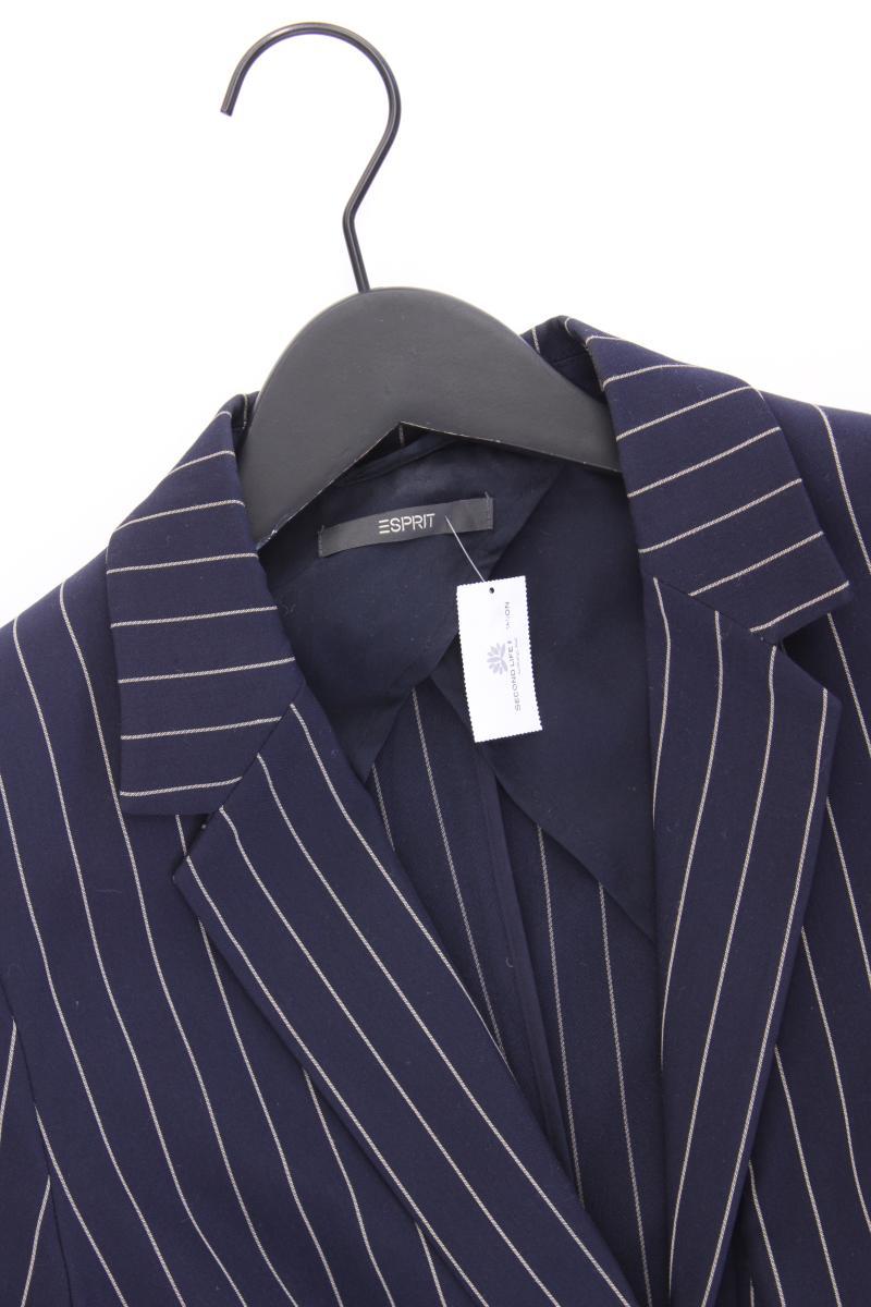 Esprit Classic Blazer Gr. 36 gestreift blau