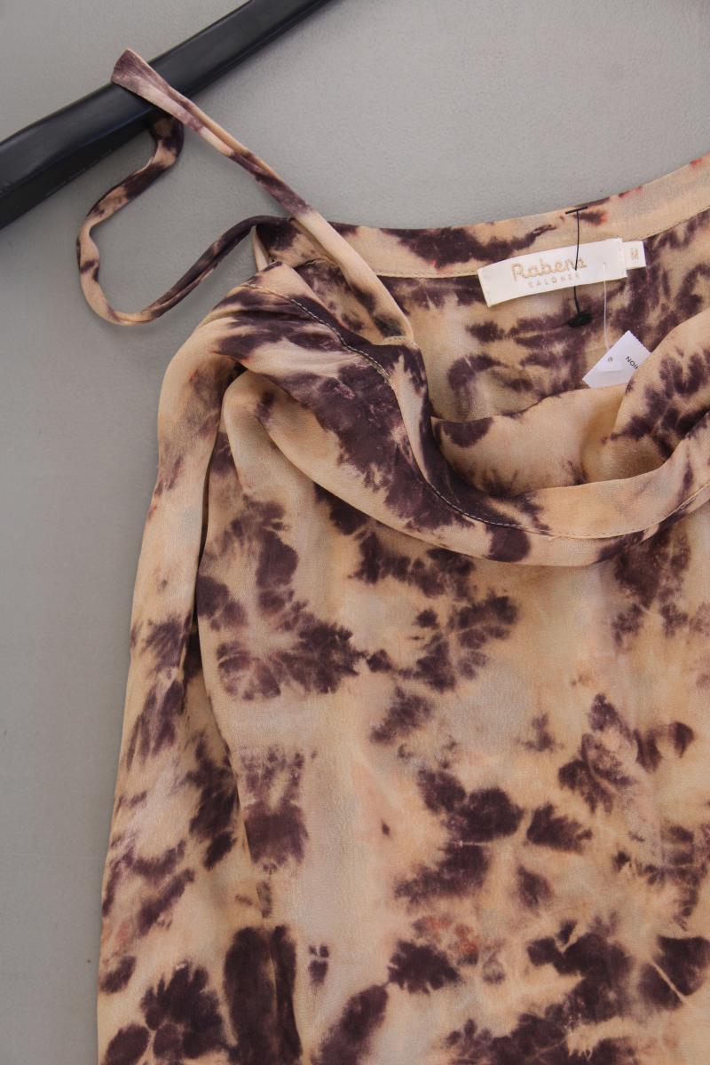 Rabens Saloner Trägerkleid Gr. M mit Batikmuster creme aus Polyester