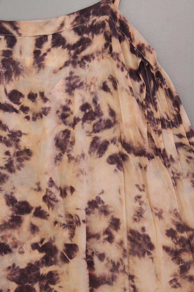 Rabens Saloner Trägerkleid Gr. M mit Batikmuster creme aus Polyester