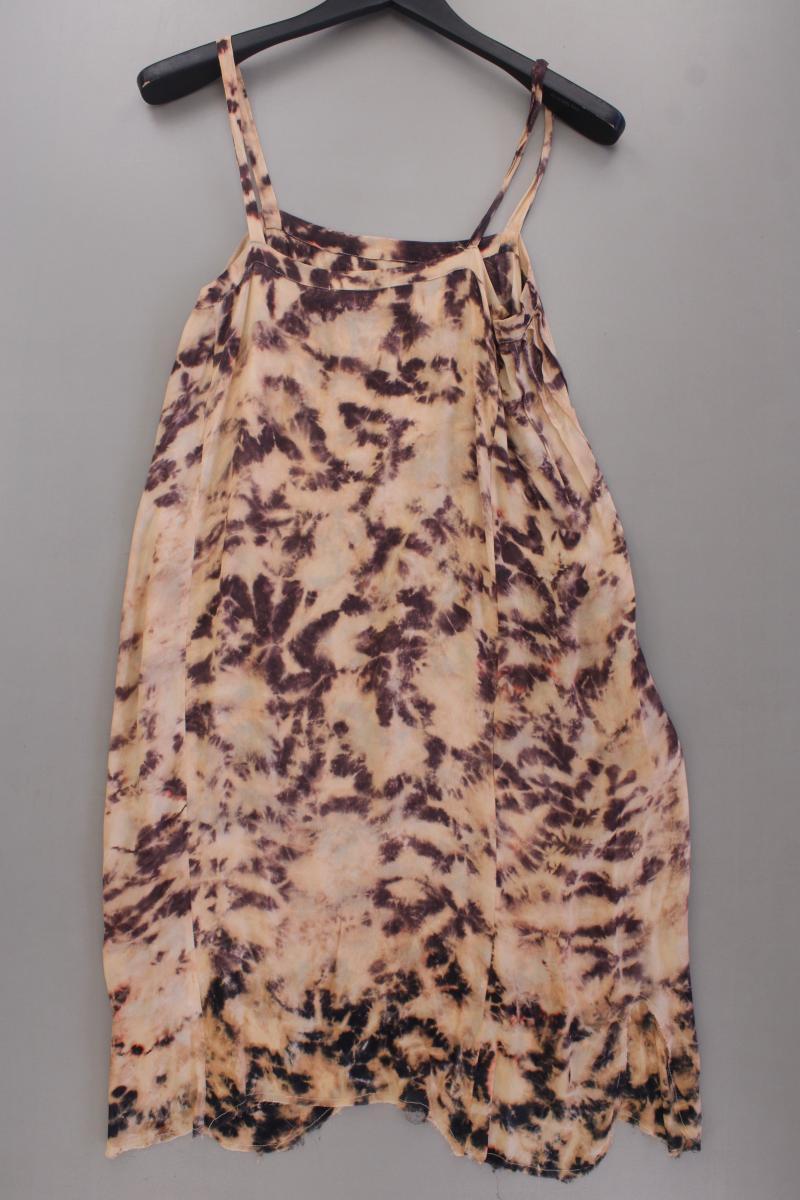 Rabens Saloner Trägerkleid Gr. M mit Batikmuster creme aus Polyester