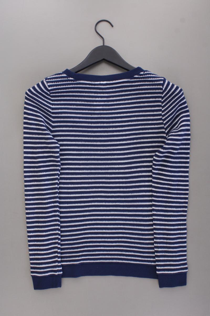 QS by s.Oliver Feinstrickpullover Gr. XS gestreift blau
