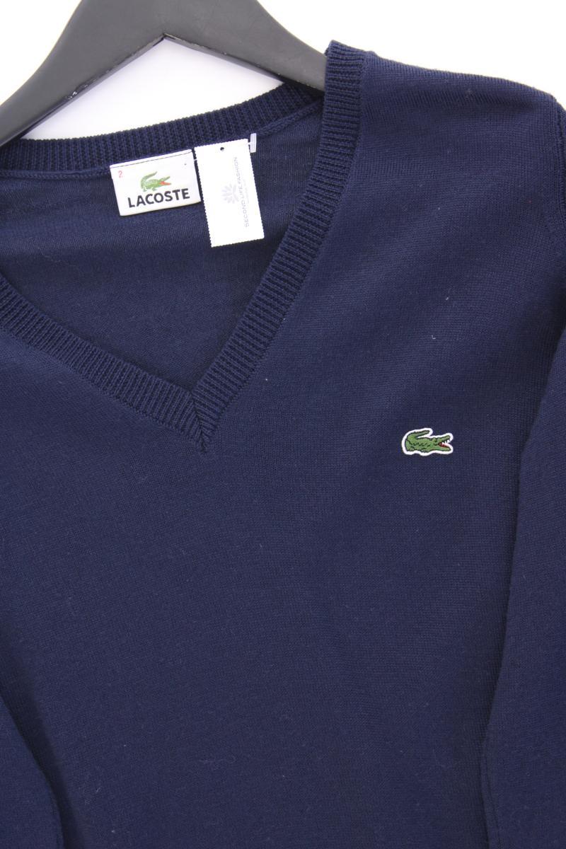 Lacoste Wollpullover für Herren Gr. S blau