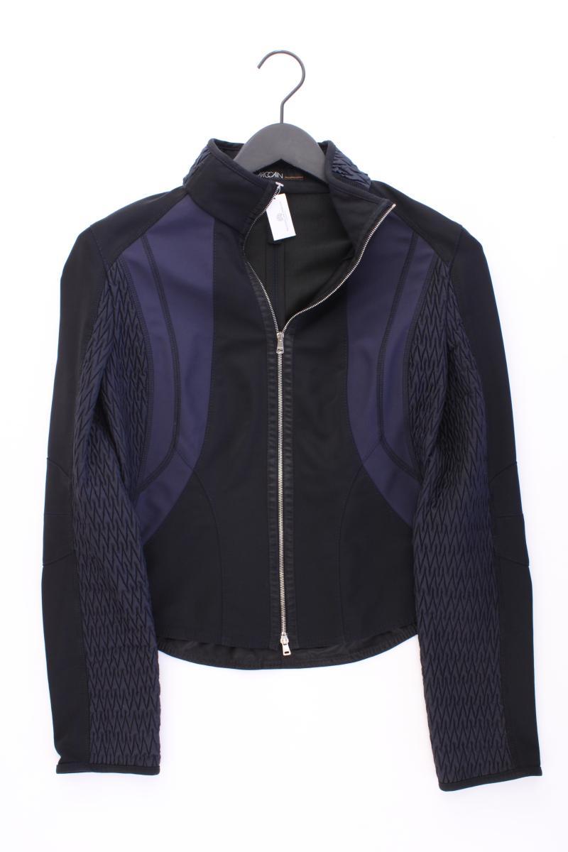 Marc Cain Übergangsjacke Gr. 38 schwarz aus Polyamid