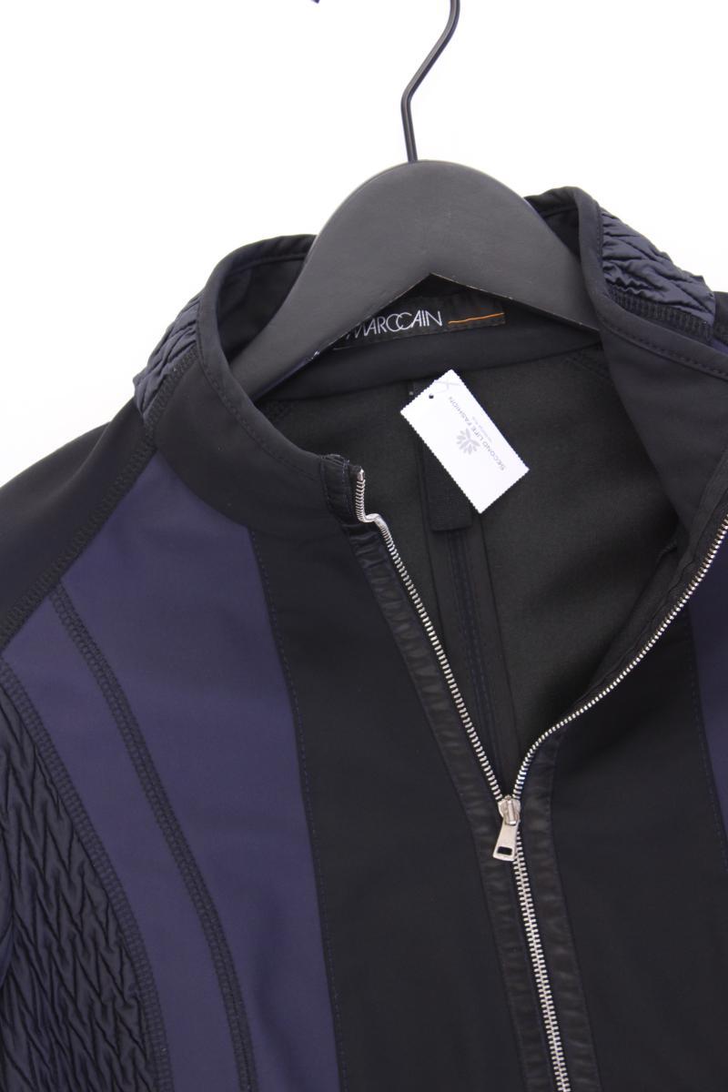 Marc Cain Übergangsjacke Gr. 38 schwarz aus Polyamid