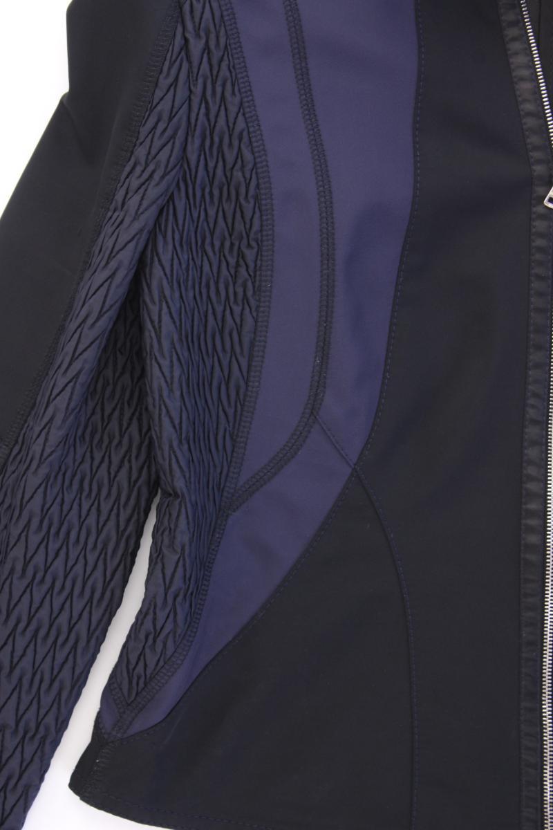 Marc Cain Übergangsjacke Gr. 38 schwarz aus Polyamid
