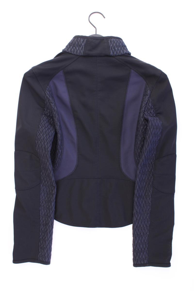 Marc Cain Übergangsjacke Gr. 38 schwarz aus Polyamid