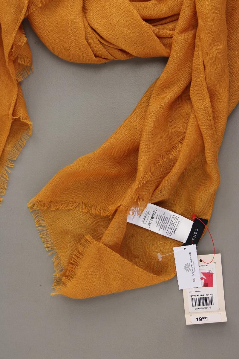 Celio Tuch neu mit Etikett gelb aus Polyester