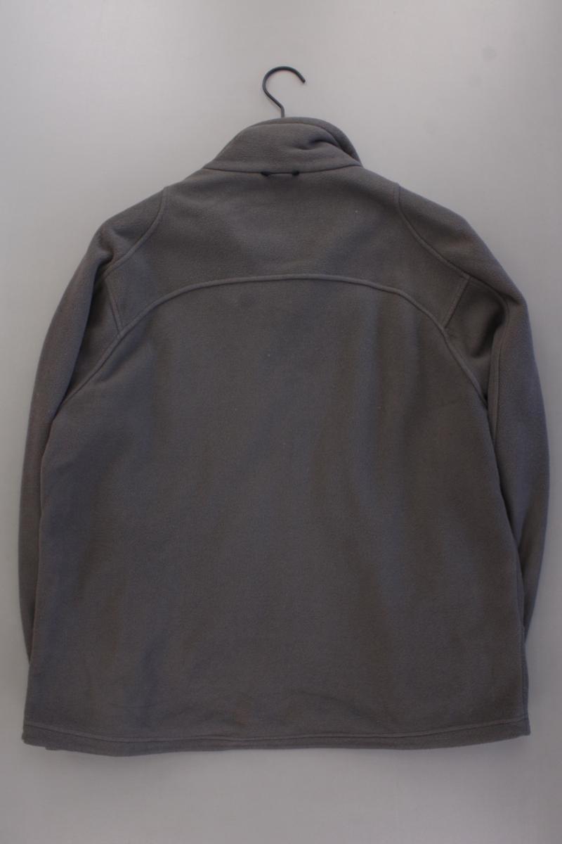 Jack Wolfskin Fleecejacke für Herren Gr. XL Langarm braun aus Polyester