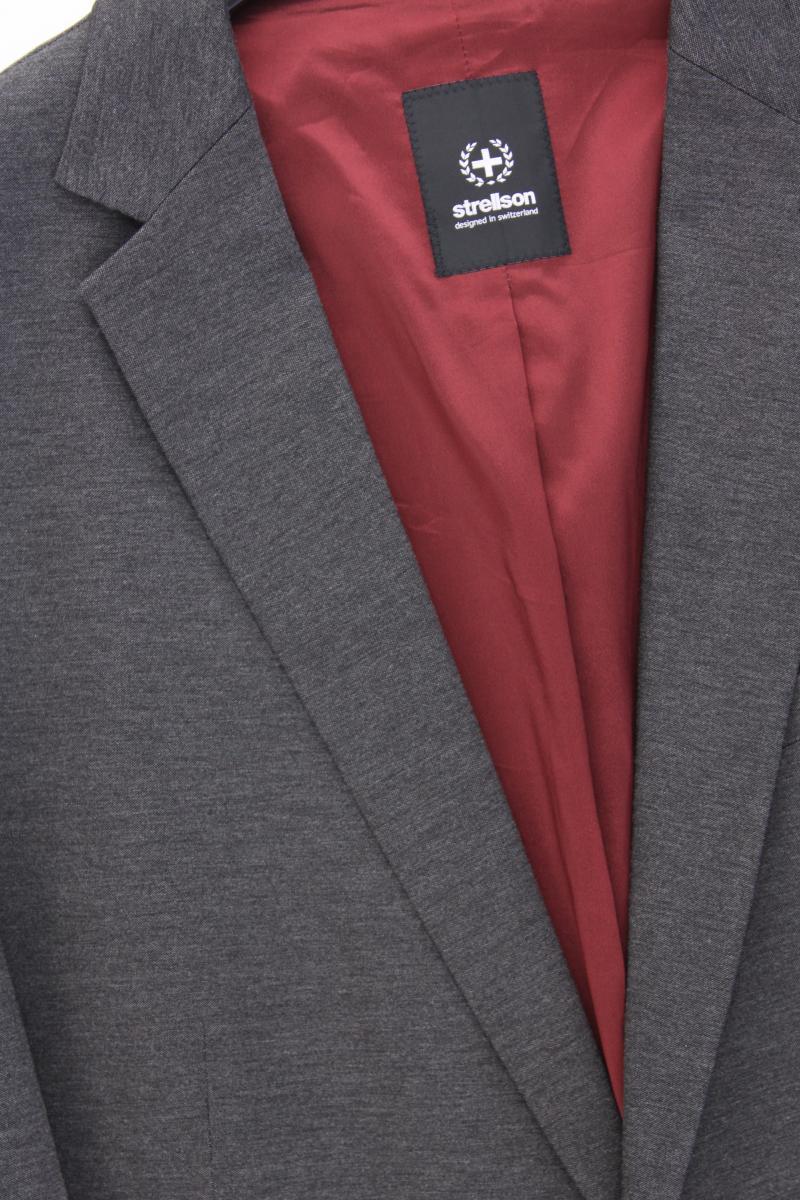 Strellson Longsakko für Herren Gr. Langgröße 114 neuwertig grau aus Nylon