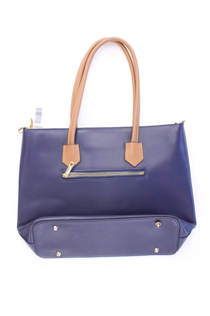 Cuoieria Florentina Henkeltasche blau aus Leder