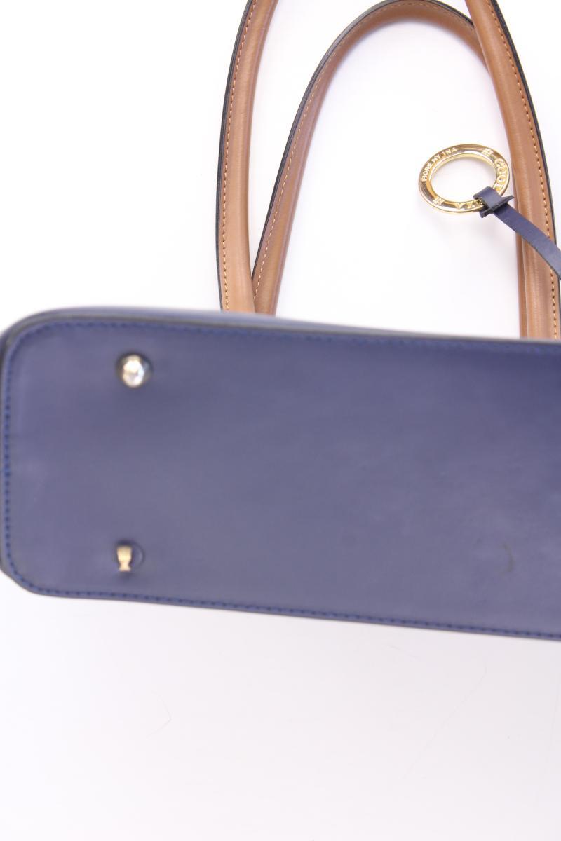 Cuoieria Florentina Henkeltasche blau aus Leder